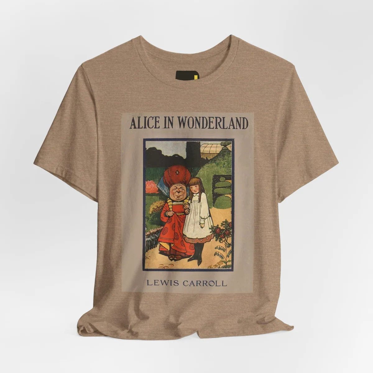 Alice in Wonderland Book Cover T-Shirt